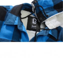 Brandit Lumberjacket Fur hooded - Blue