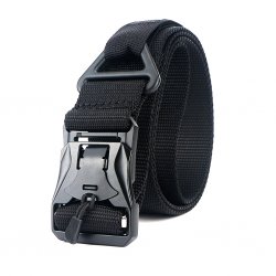 Magnetic equipment belt with Triangle ring - Black