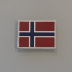 Norwegian Flag - Rubber
