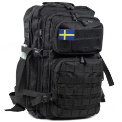 Nordic Army Defender Rygsæk Sort- Medium