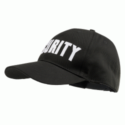 SECURITY Cap black