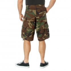 Amerikansk Vintage Woodland Infantry Utility Shorts
