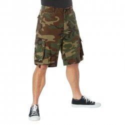 Amerikansk Vintage Woodland Infantry Utility Shorts