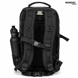 Nordic Army Rucksack net pocket 28L - Schwarz