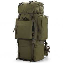 Nordic Army Defender Rygsæk – 65 liter – Olivengrøn