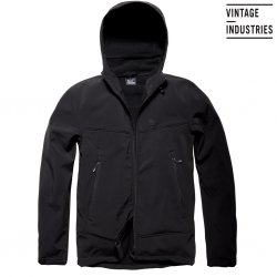Alford Softshell Jacket - Vintage Industries - Black