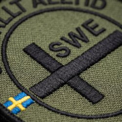 Swedish fabric patch with Velcro | Always everywhere