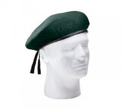 ULTRA FORCE G.I. STYLE WOOL GREEN BERET
