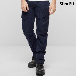 Herr - Adven Slimfit Cargo Trouser - Navy Blue