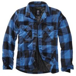 Brandit Lumberjacket Padded - Blue Chek