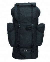 Tysk BW Combat Backpack Black