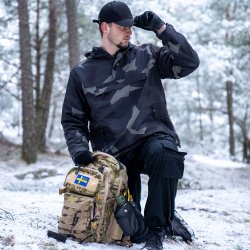Brandit Windbreaker Fodrad - M90 Dark Camo