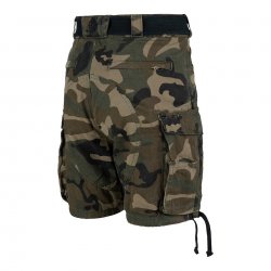 Fostex Cargo Shorts Herr i Canvas 100% Bomull - Woodland camo
