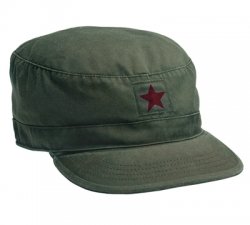 VINTAGE OD W / RED STAR CAP Fatigue