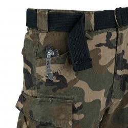 Fostex Cargo Shorts Herr i Canvas 100% Bomull - Woodland camo