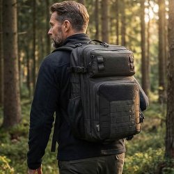 Nordic Army Storm 45 | The Field Backpack – Black