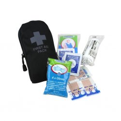 Brittisk First Aid Kit - Svart