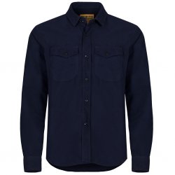 flanellskjorta-marinblå