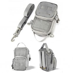 Yakeda Tactical MOLLE Pouch- Gray