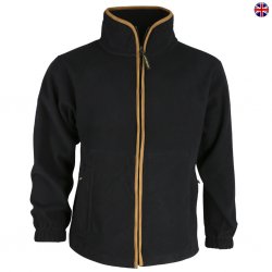 Brittisk Huntsbury Fleece Jacket - Black