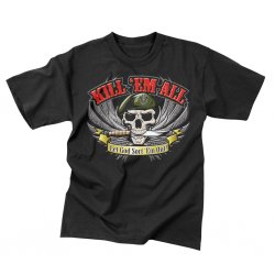Rothco Military T-Shirt KILL EM ALL