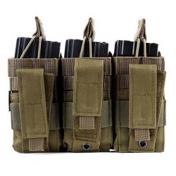 Triple Kangaroo M4 Magazintasche - Olive