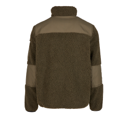 Men Ramble Teddy Fleece Jacket – Olive
