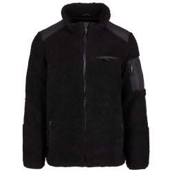 Men Ramble Teddy Fleece Jacket - Black