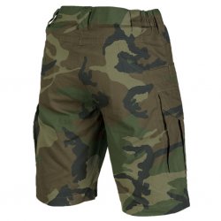 Miltec ASSAULT SHORTS 100% Cotton - Woodland Camo