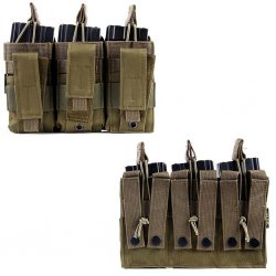 Triple Kangaroo M4 Magazintasche - Olive