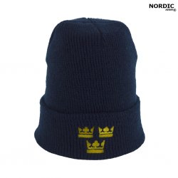 Tre Kronor Royal Wool Watch Cap - Navy Blue