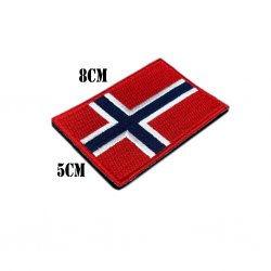 norsk-flagg-tygmärke
