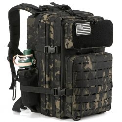 Built for athletes Laser Ryggsäck - 45L Black Camo