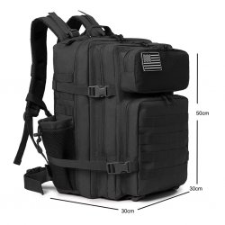 Nordic Army Taktisk Rygsæk – Giv Aldrig Op