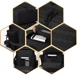 Nordic Army Taktisk Rygsæk – Giv Aldrig Op