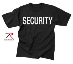 SECURITY T-Shirt Black