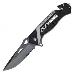 SMITH & WESSON RESCUE POCKET KNIFE Gray