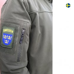 Nordic Army Softshell Jacka - Militärgrön