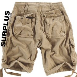 Surplus RAW Vintage Airborne Shorts - Beige