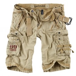 Brand New Surplus Raw Vintage Division Shorts - Beige Shorts - Military -