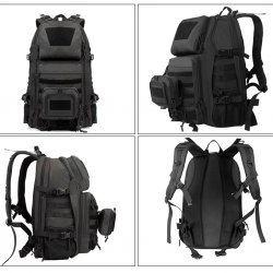 Nordic Army Voyager-1 Taktisk Ryggsekk – Svart