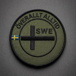 Swedish fabric patch with Velcro | Always everywhere
