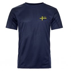 T-shirt-blue-line-sweden