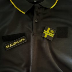 Pikétröja Quick Dry - Svart