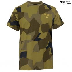 Nordic Army M90 camo t shirt tre kronor