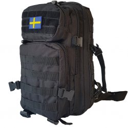 Miltec Assault Ryggsäck 25L - Svensk Flagga
