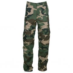 Zip off byxa Woodland camo