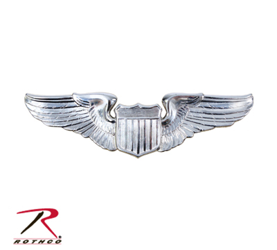 Metallmärke U.S.A.F. PILOT WING PIN
