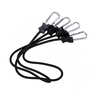 90 cm Elastisk bungee-kabel med karbinhake