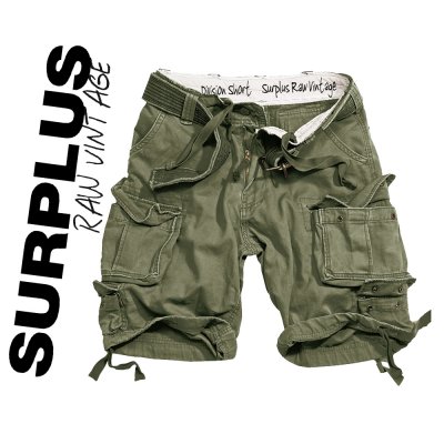 Brand New Surplus Raw Vintage Division Shorts OD